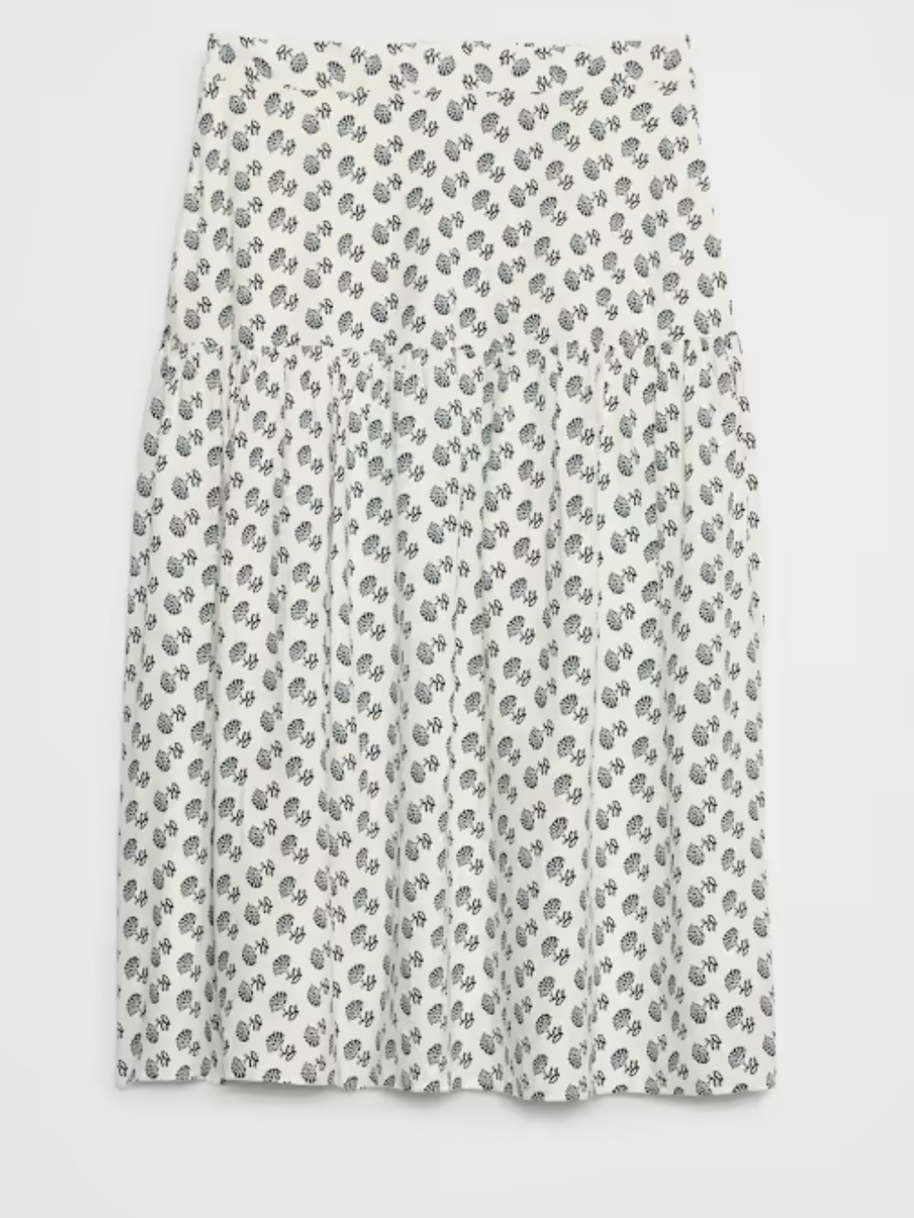 Banana Republic Factory Floral A-Line Skirt